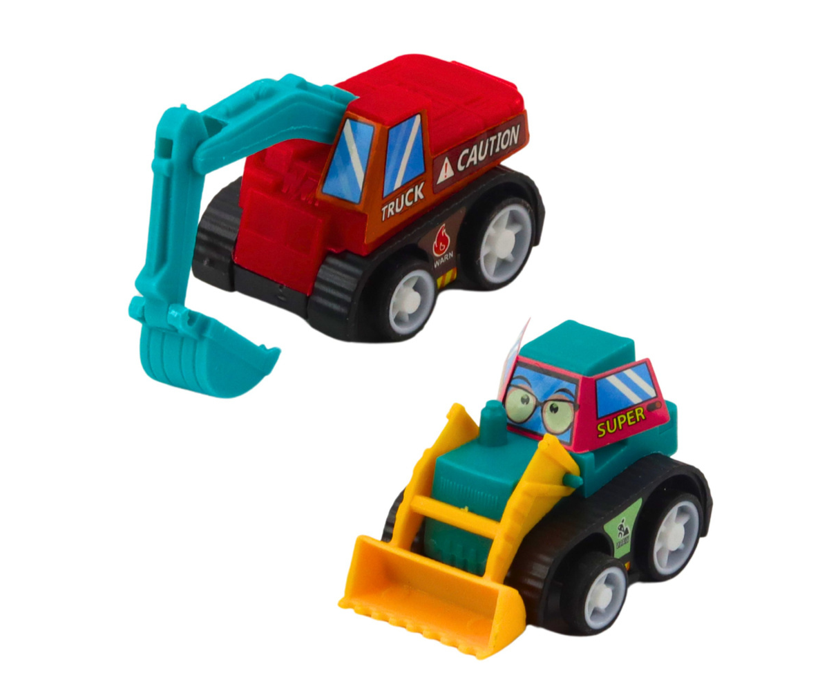 Kaasaskantav ehitusautode komplekt lukuga hoiukotis