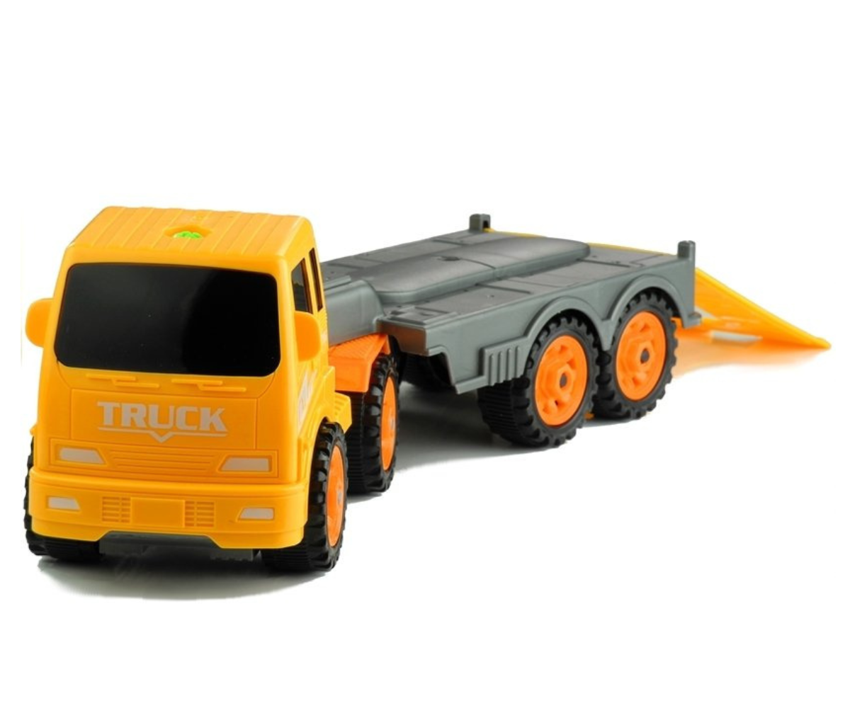 Haagisega mänguauto ehitusautode komplektis lastele 3+