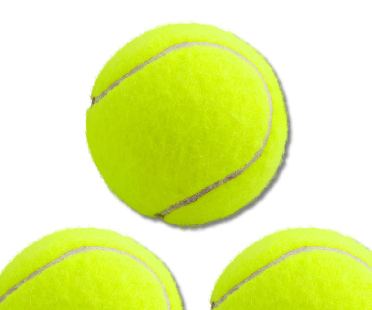 Kvaliteetsed vildist pinnaga tennispallid hea põrkega