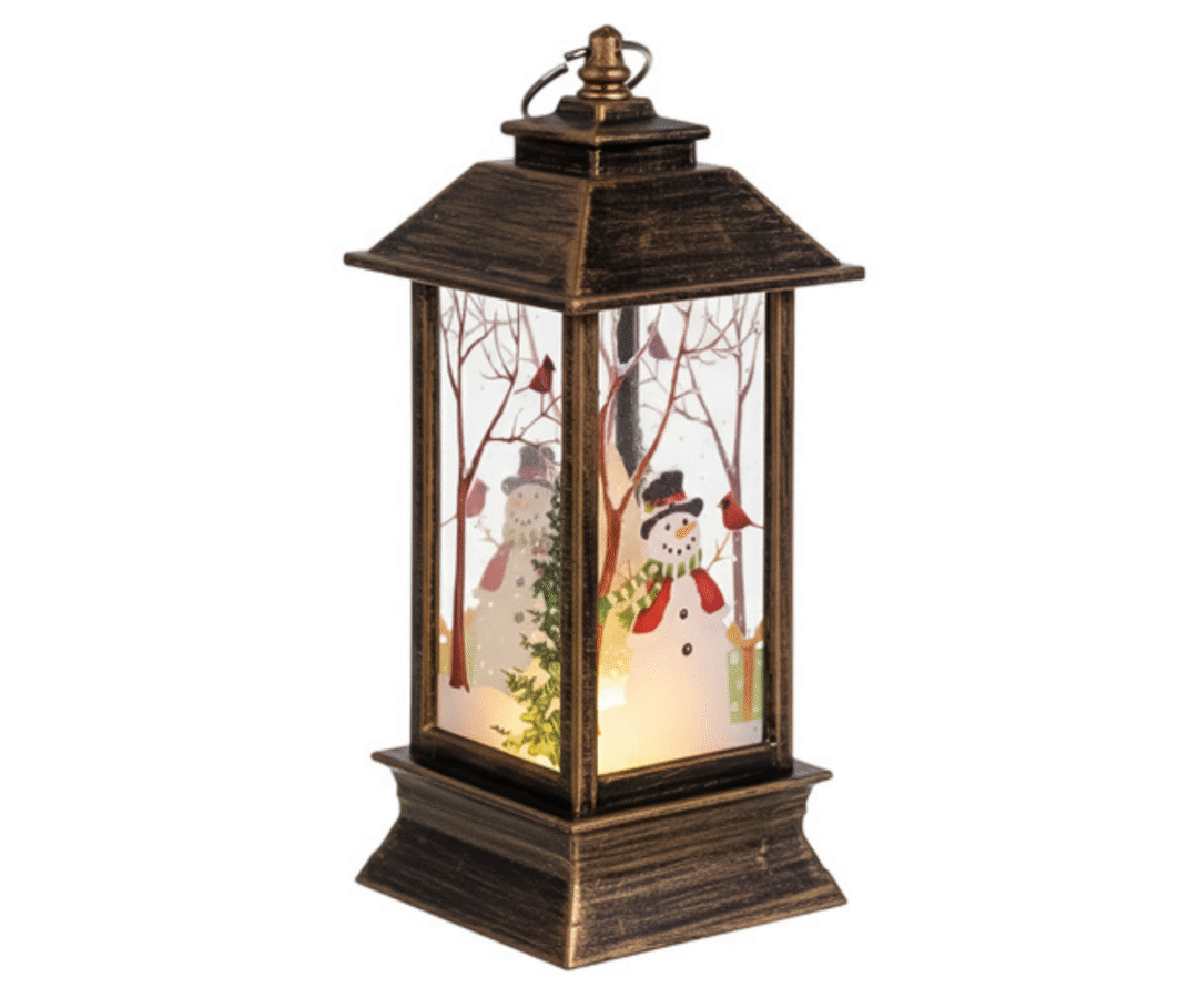 LED jõululatern vaskne Ruhhy 26754 laua dekoratsioon