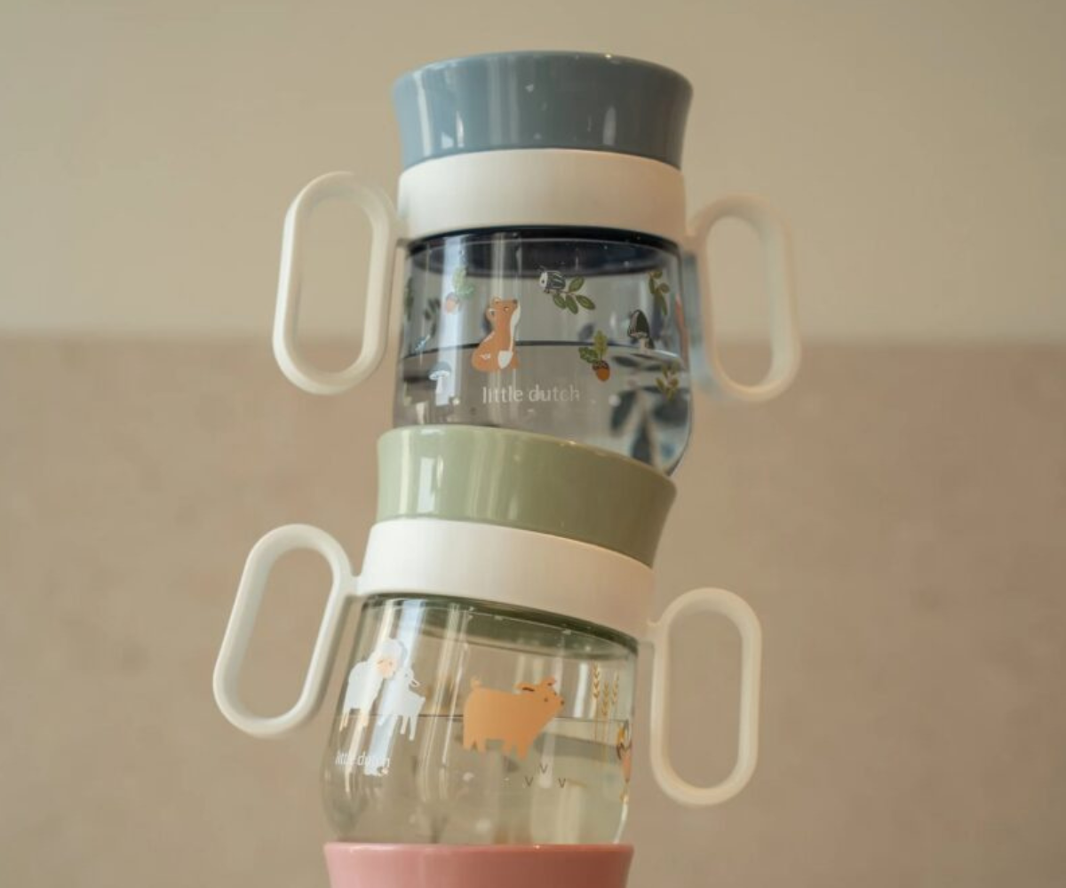 Lekkekindel 200 ml harjutustass metsasõprade motiiviga – Little Dutch