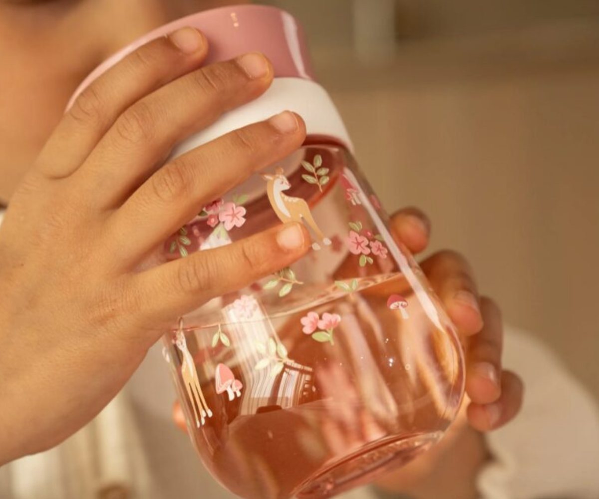 BPA-vaba 300 ml laste joogipudel iseseisvaks joomiseks, Fairy Garden disain
