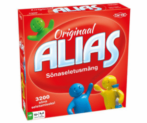 Tactic lauamäng Alias koguperele – värviline mängulaud ja sõnakaardid pereõhtuks