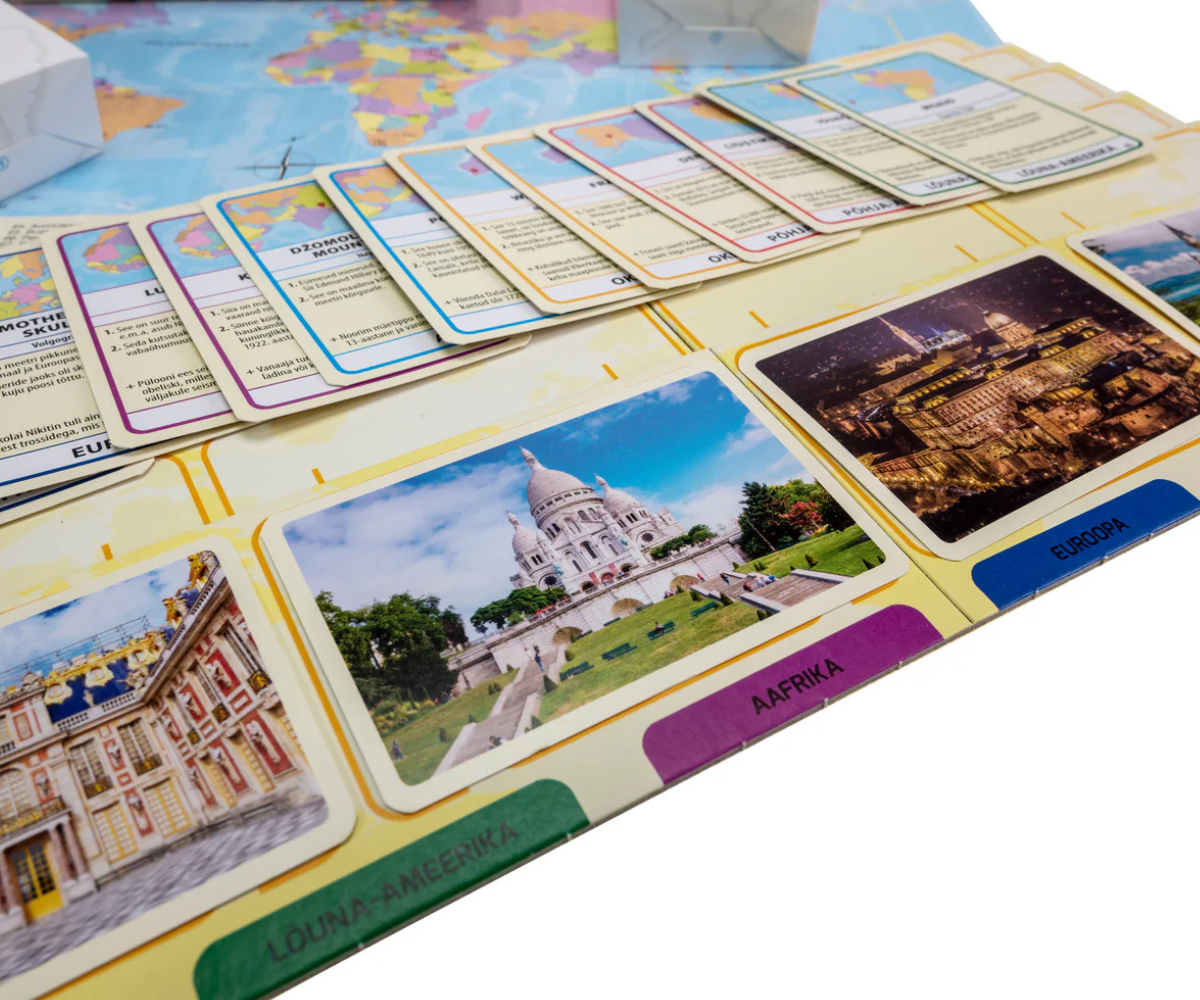 Tactic lauamängu karp Maailma imed – hariv mäng kogu perele