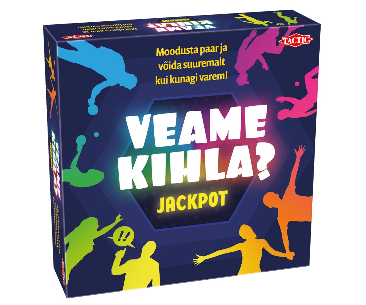 Tactic lauamäng Veame kihla? Jackpot – põnev pere- ja seltskonnamäng
