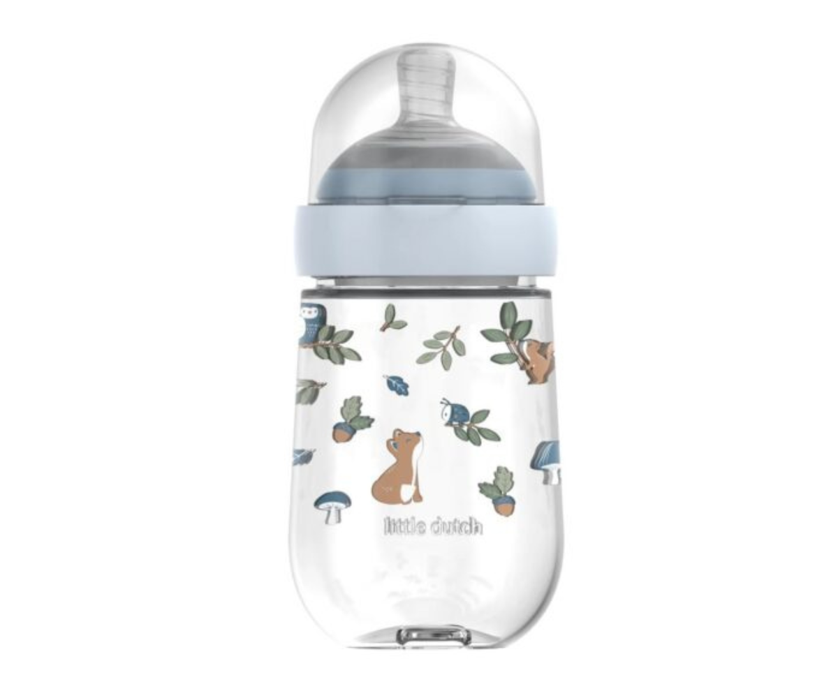 Lutipudel 240ml Forest Friends – Little Dutch Little Dutch Forest Friends lutipudel 240 ml metsaelanike kujundusega