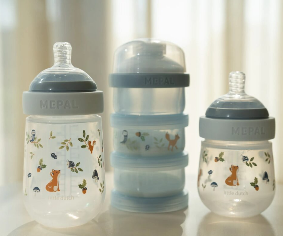 Lutipudel 240ml Forest Friends – Little Dutch Beebi lutipudel ergonoomilise kujuga ja pehme silikoonlutiga