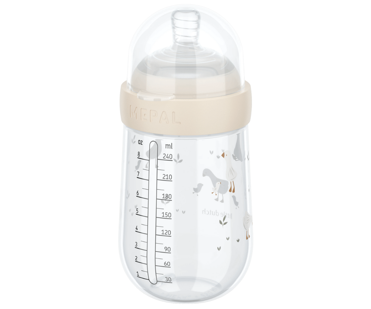 Lutipudel 240ml Little Goose – Little Dutch Ergonoomilise kujuga Little Goose lutipudel mugavaks toitmiseks