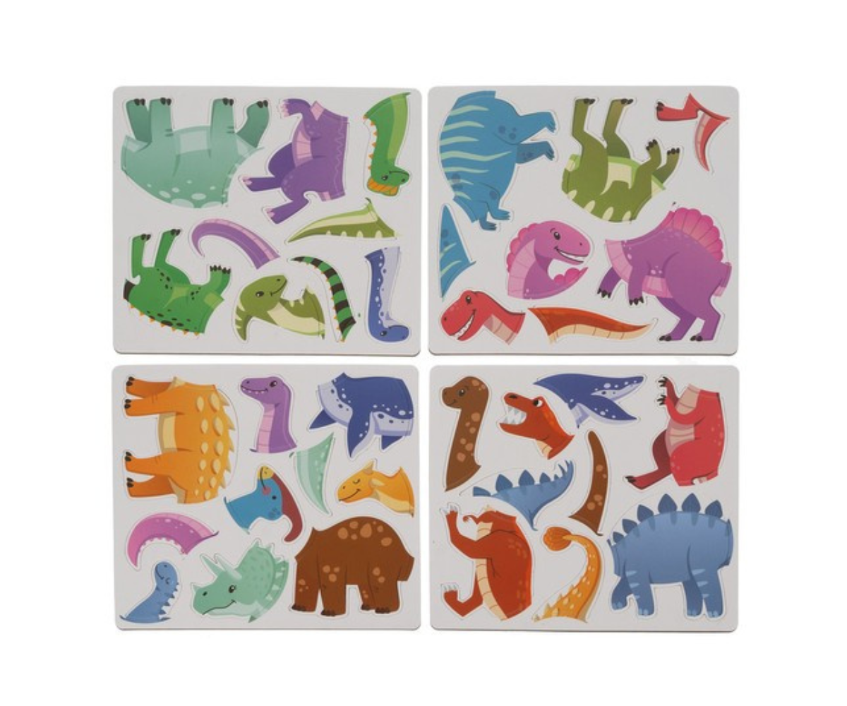 Magnetraamat puslemäng Dinosaurused 36-osaline