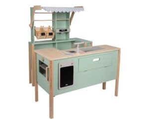 Mängupood ja köök moodulitega Fresh GREEN 106cm Small foot