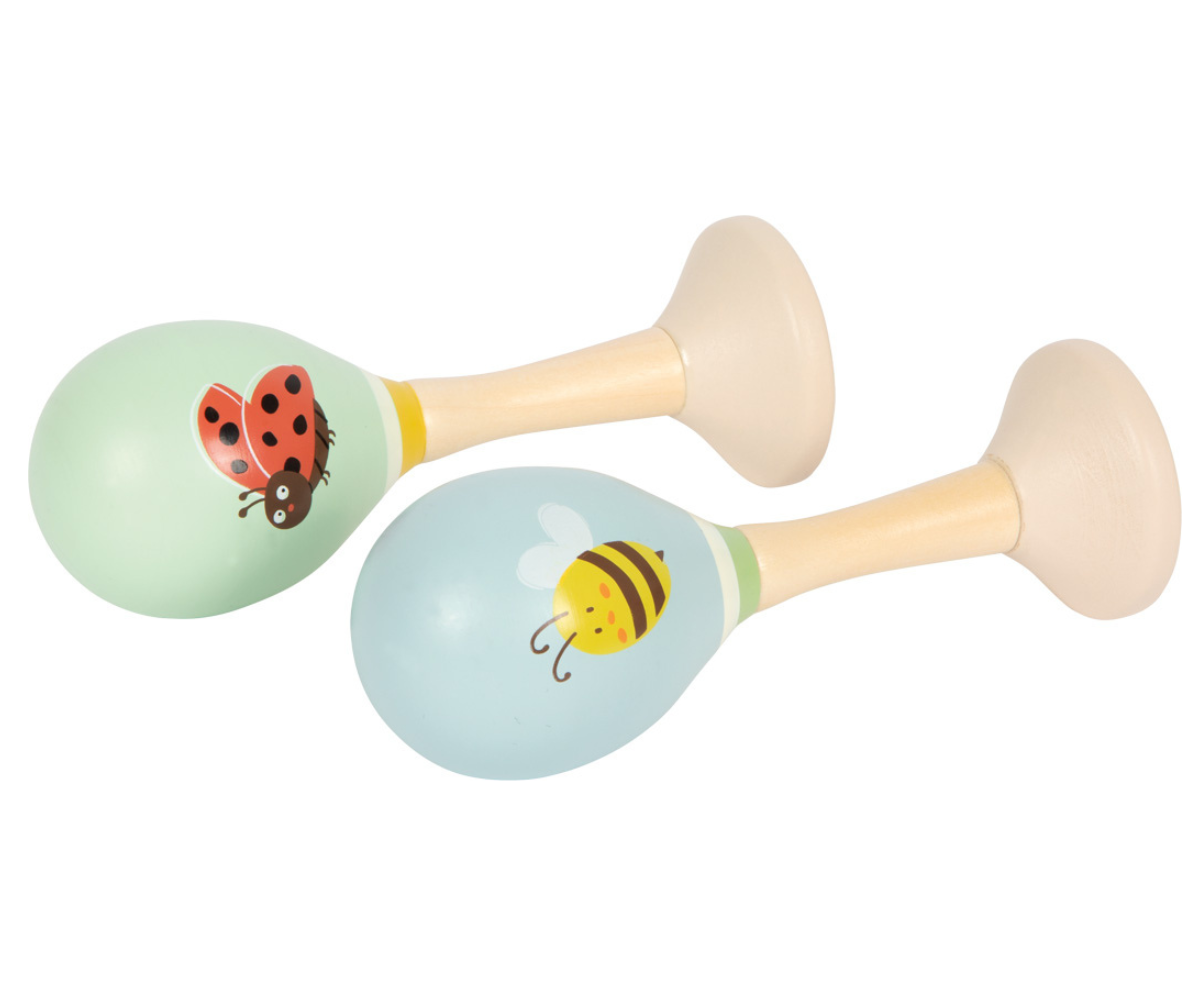 Small Foot Väikesed sõbrad marakad pastelsetes toonides väikelastele