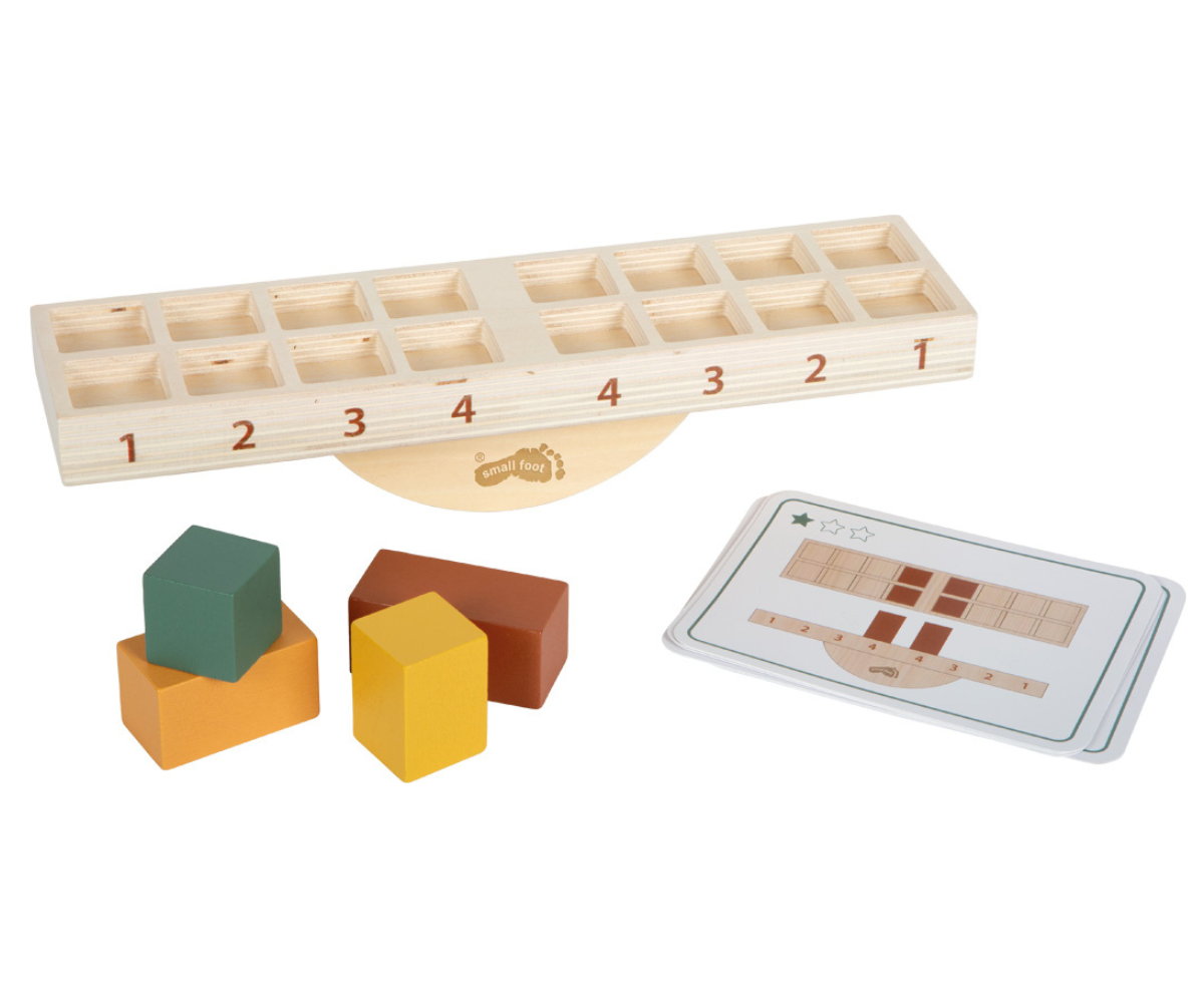 FSC puidust Montessori tasakaalumäng lapse loogika arendamiseks