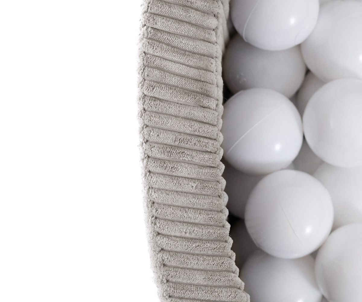 Pallimere bassein Plush Nest 90/30cm beež samet (pallideta)