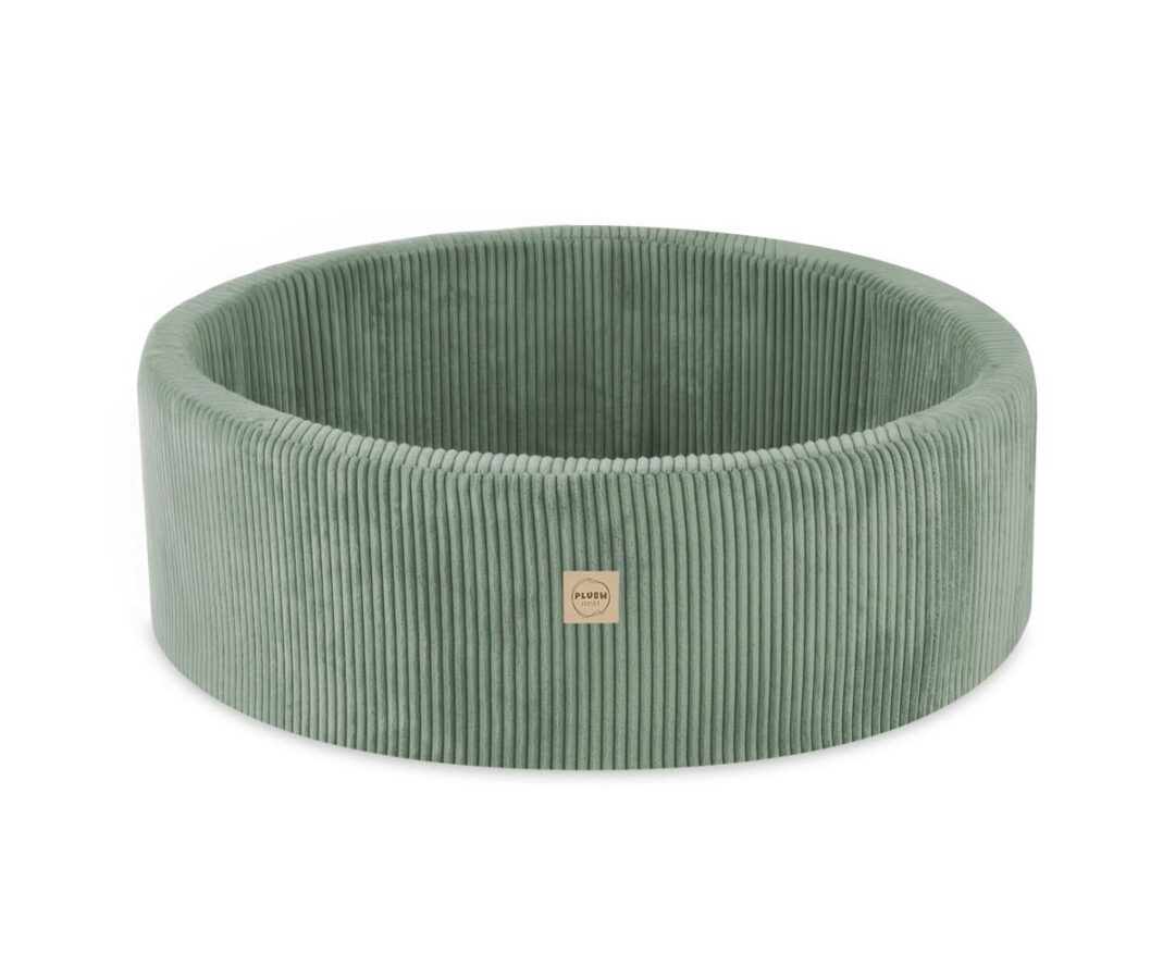 Pallimere bassein Plush Nest 90/30cm roheline samet (pallideta)
