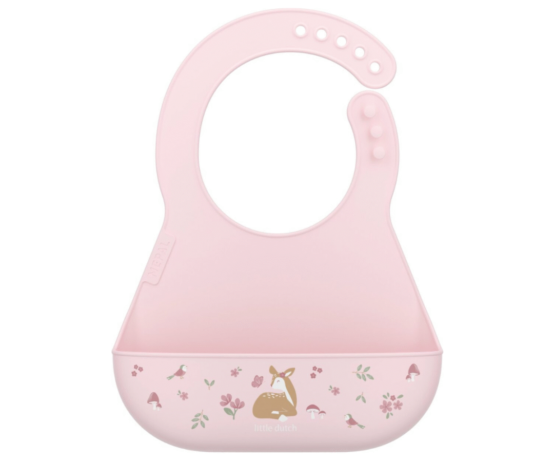 Little Dutch Fairy Garden silikoonist pudipõll lille- ja haldjateemalise disainiga