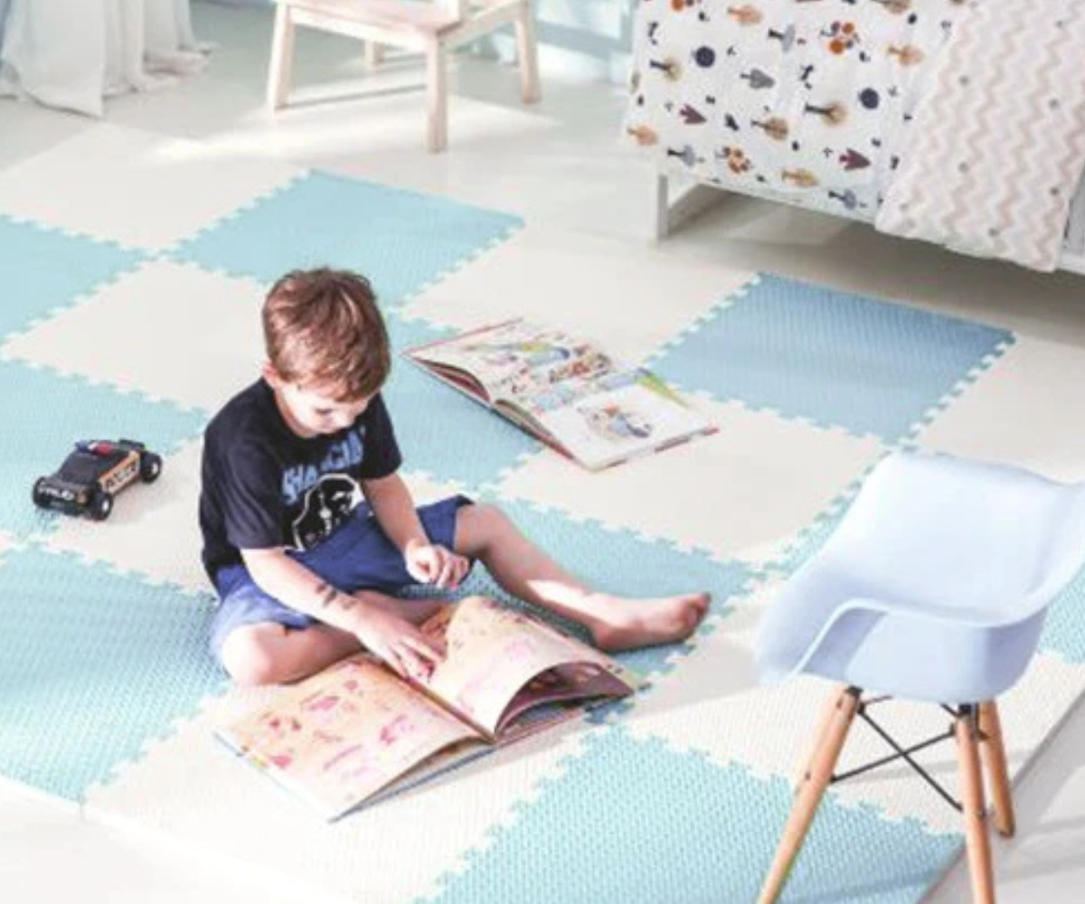 Ricokids puslematt 60x60 cm komplekt 4 tükki kokku panduna