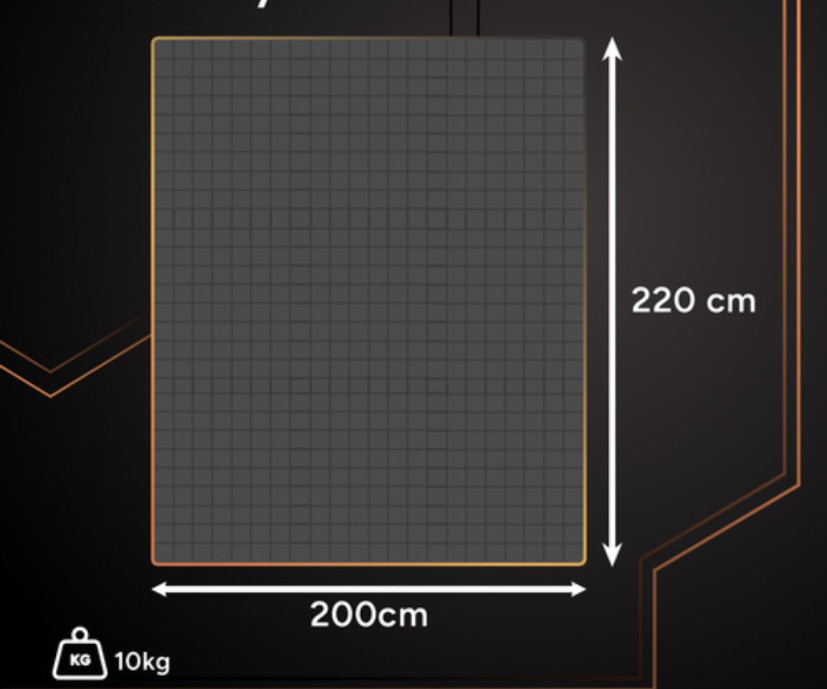 Raskustekk 200x220cm Ruhhy – 10 kg