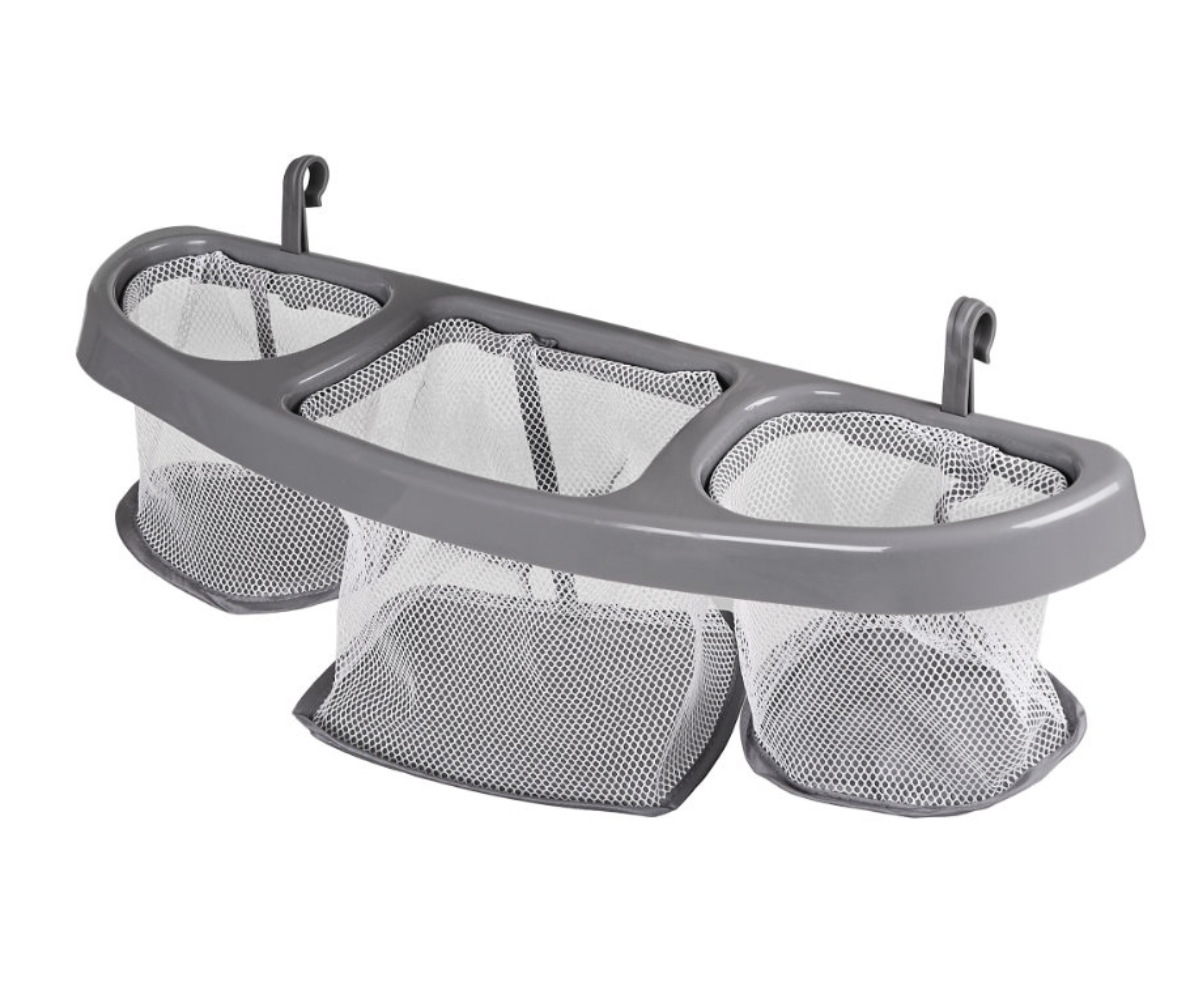 Beebivoodi reisile koos sääsevõrgu ja rippmänguasjadega