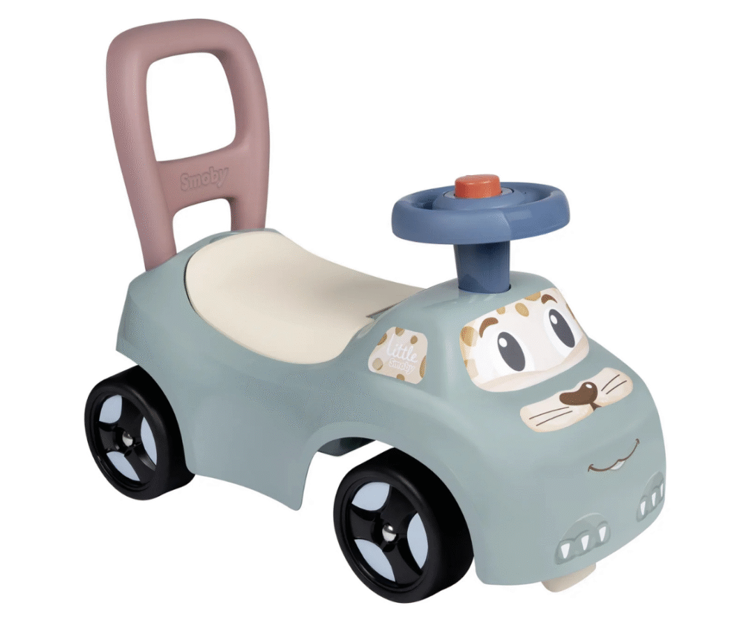 Smoby pealeistutav auto lastele Little punane sõiduk väikelastele
