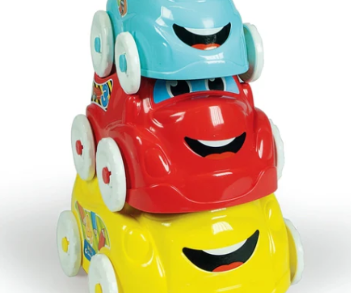 Beebide arendav mänguasi – Clementoni 17726 sõidukite torn