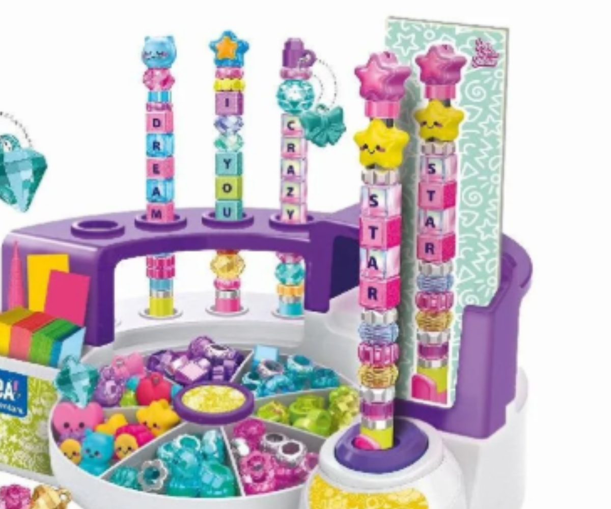 Värviline Clementoni käsitöökomplekt sõnumipliiatsite tegemiseks ja kaunistamiseks