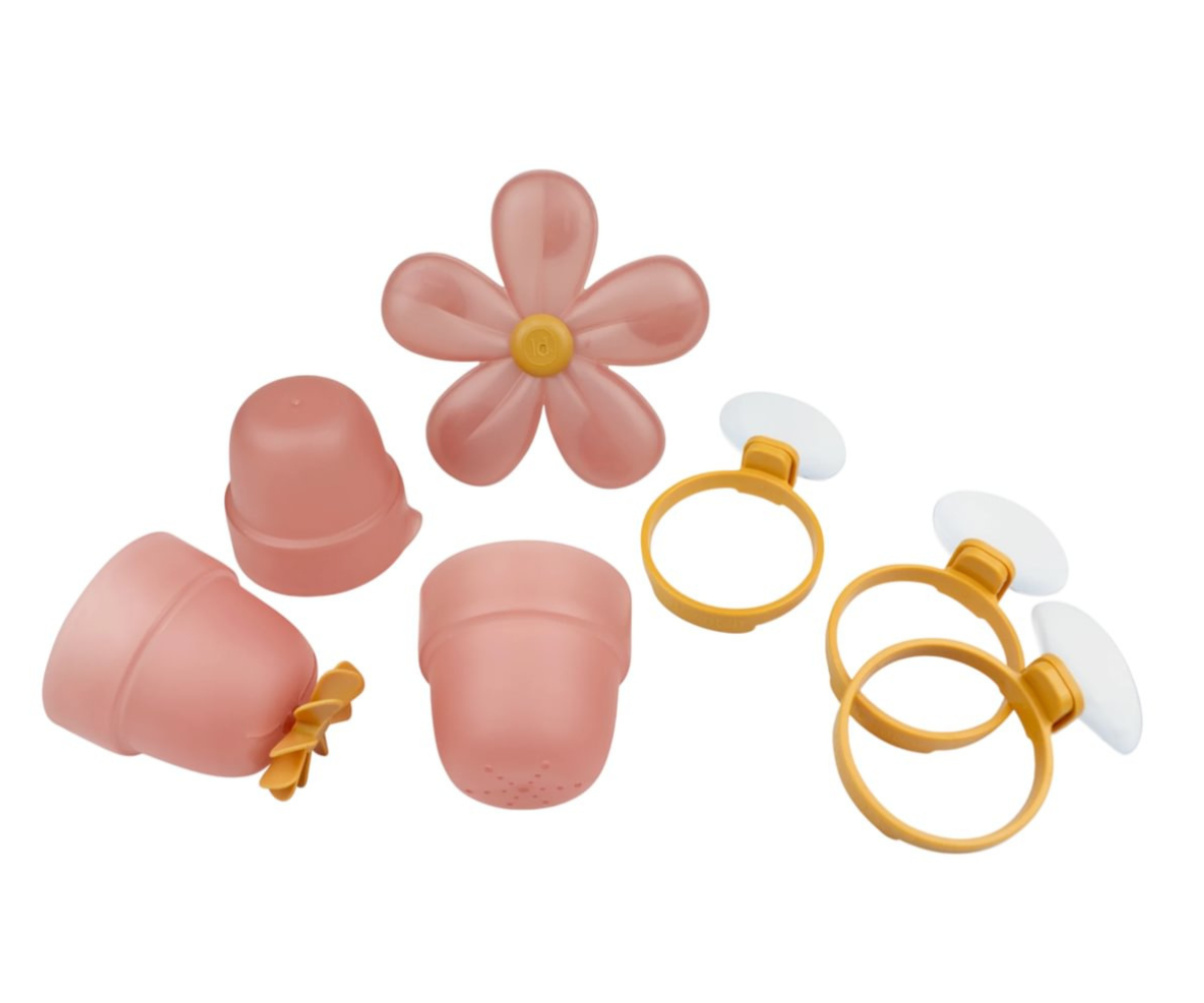 Vannitopside mängukomplekt Flower - Little Dutch