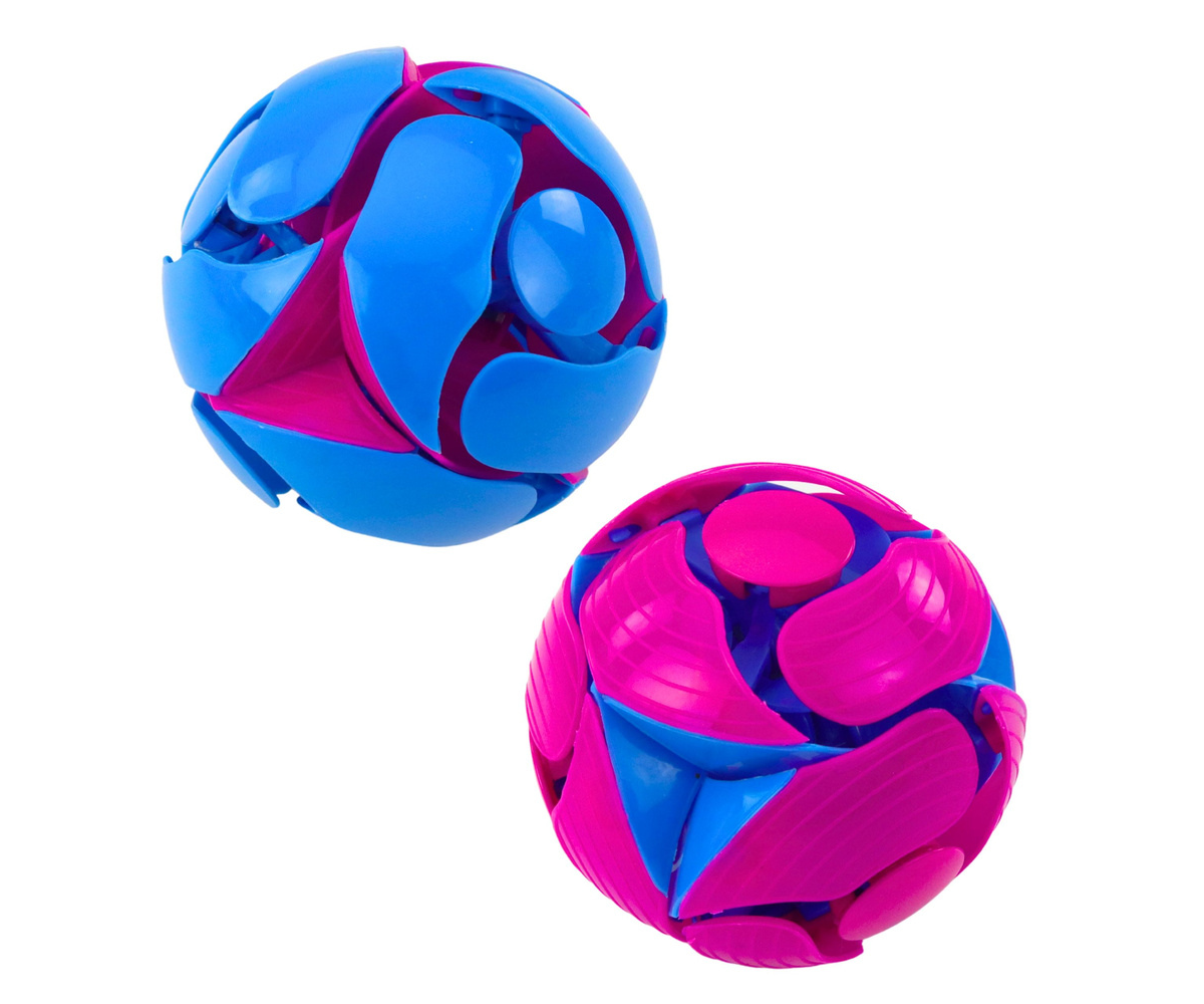 Mitmevärvilised värvi muutva efektiga pallid laste liikumismänguks