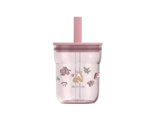 Little Dutch laste joogitops kõrrega Fairy Garden 250ml roosa disain