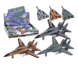 Sõjalennuk helide ja tuledega – Military Fighter mudelid erinevates värvides