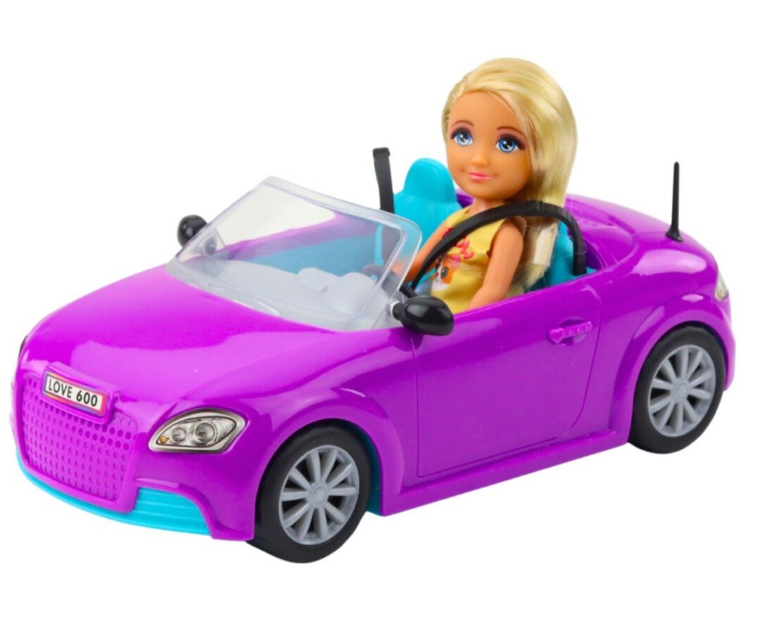 Ankiki nukk 12cm - kabriolett auto, lähemal vaatevinkkel