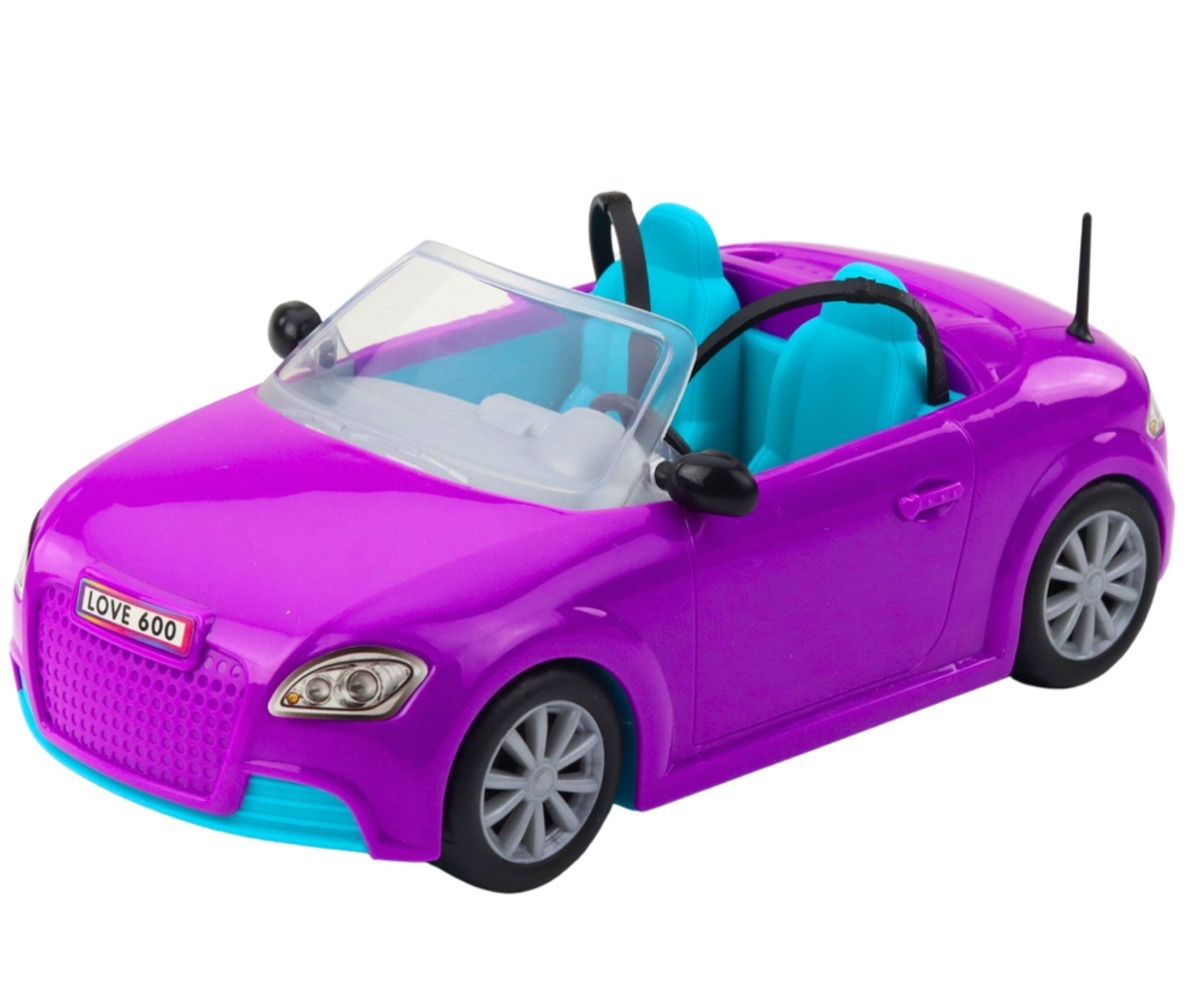 Ankiki nukk 12cm - kabriolett auto, mudel küljevaates