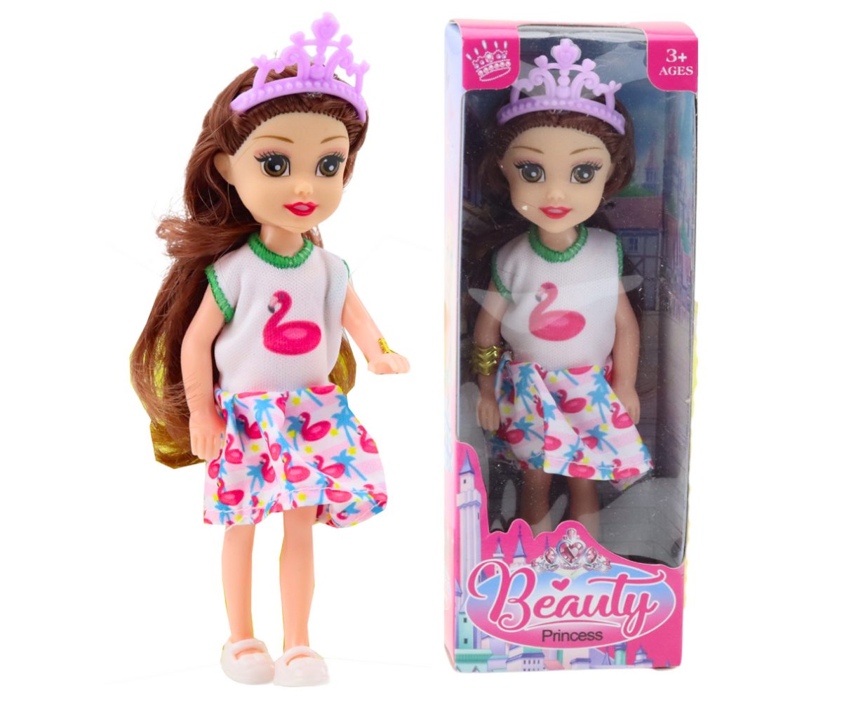 Üksik nukk oma läbipaistvas pakendis lähivaates.