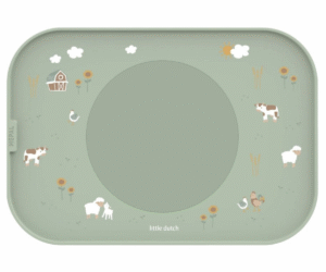 Little Farm söögialus söögilaual koos libisemisvastase rõngaga.