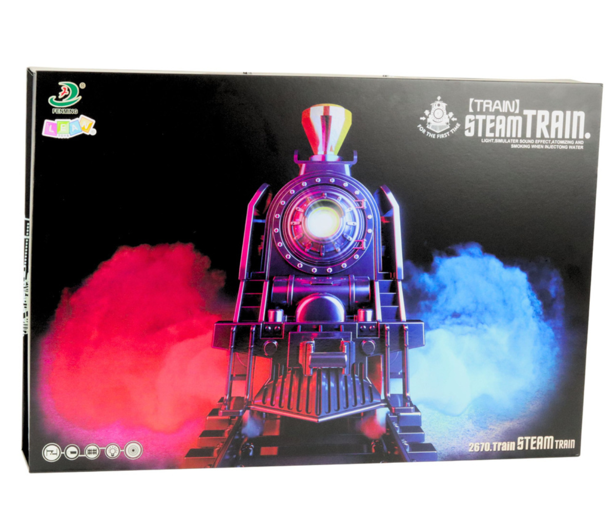 Aururong 620B koos tossuefekti ja vagunitega rööbastel