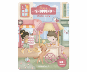 Little Dutch Rosa & Friends kleebiste vihik laste loovmänguks