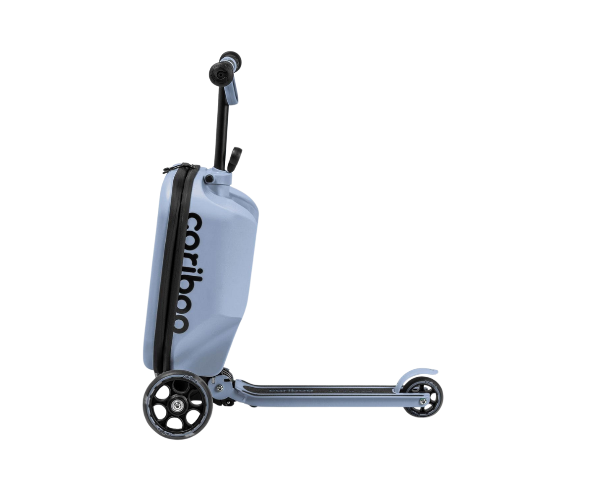 Kolmerattaline tõukeratas kohvriga Cariboo iTravel – sinine (2+) 2