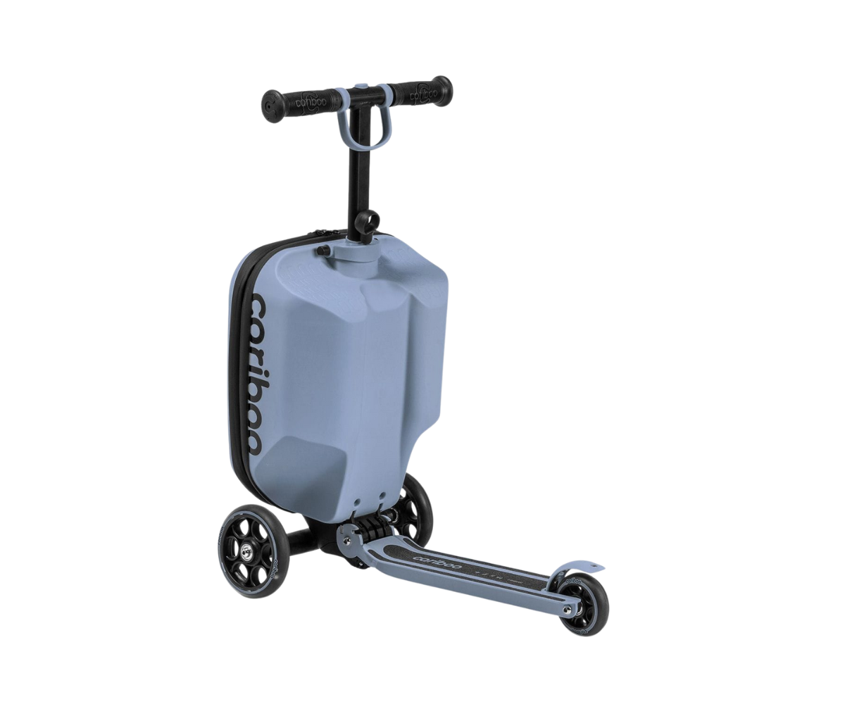 Kolmerattaline tõukeratas kohvriga Cariboo iTravel – sinine (2+) 3