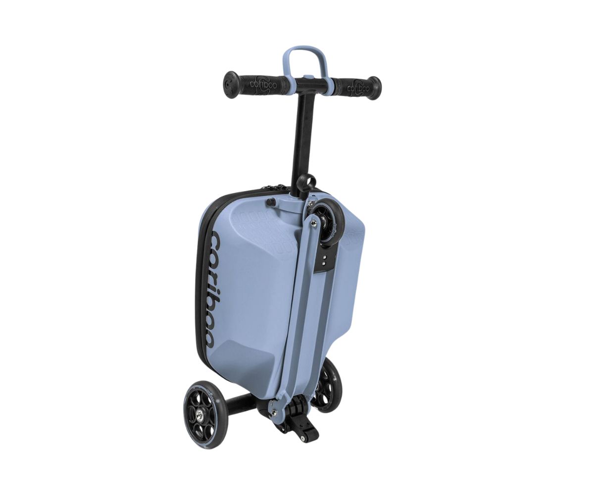 Kolmerattaline tõukeratas kohvriga Cariboo iTravel – sinine (2+) 4