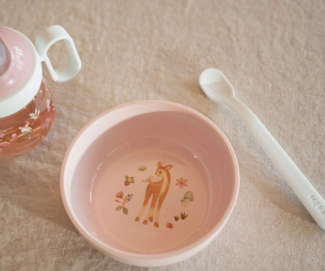 Little Dutch laste lusikad koos praktilise hoiukarbi ja Fairy Garden mustriga