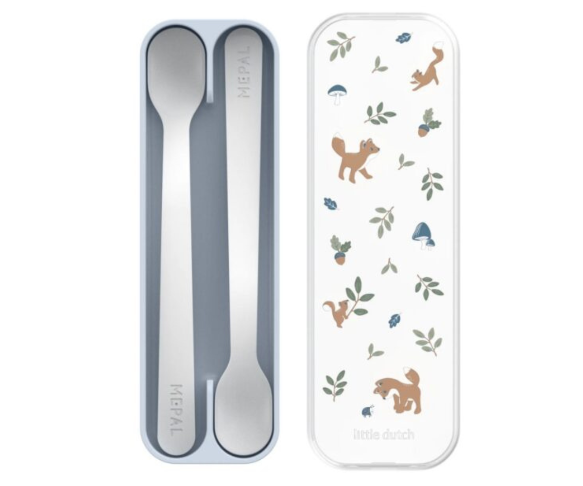 Little Dutch Forest Friends laste lusikate komplekt kahes tükis