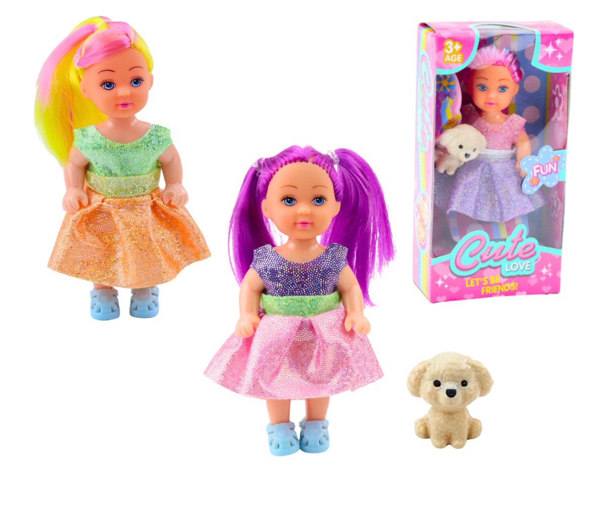 Nukumaja nukk Melissa kaunis kleidis 12cm