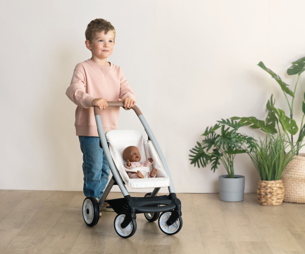 Smoby 3in1 nukuvanker koos kandekorvi ja vankriraamiga