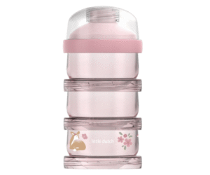 Little Dutch Fairy Garden piimapulbritorn kolme virnastatava anumaga.