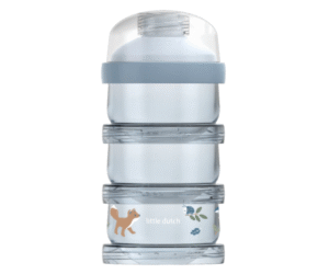 Little Dutch Forest Friends piimapulbritorn kolme virnastatava anumaga