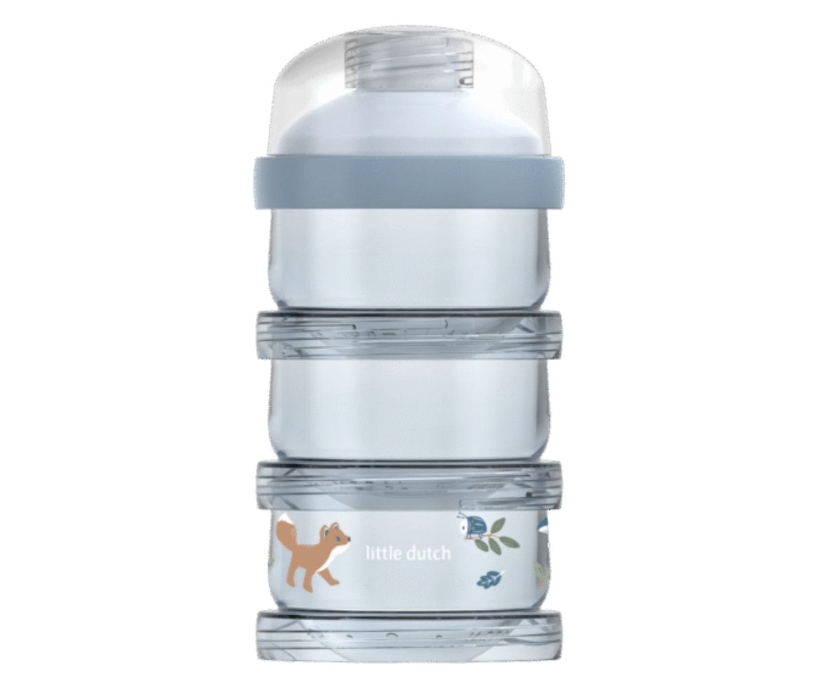 Little Dutch Forest Friends piimapulbritorn kolme virnastatava anumaga