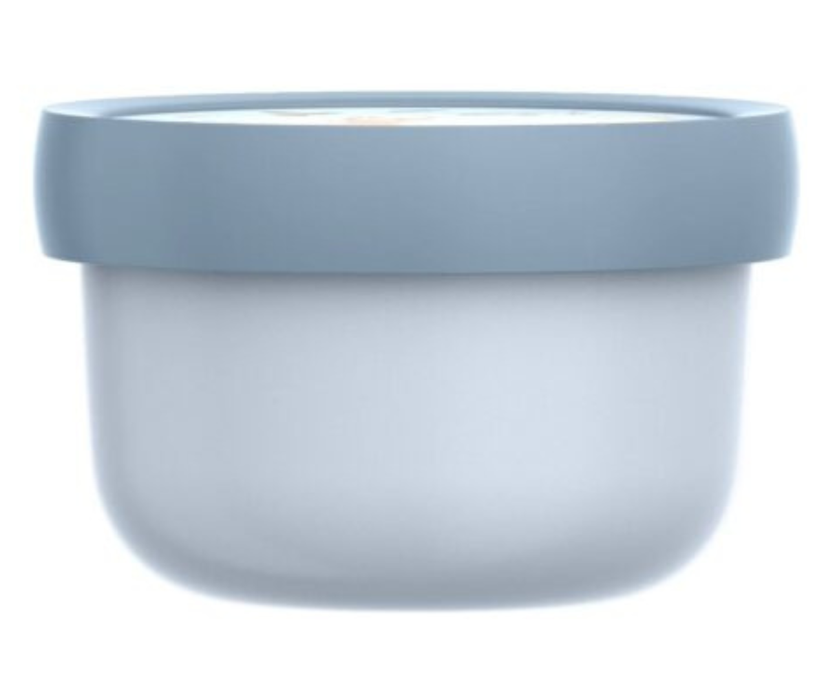 Väike Forest Friends disainiga toidutops, millel on armas metsateemaline muster.