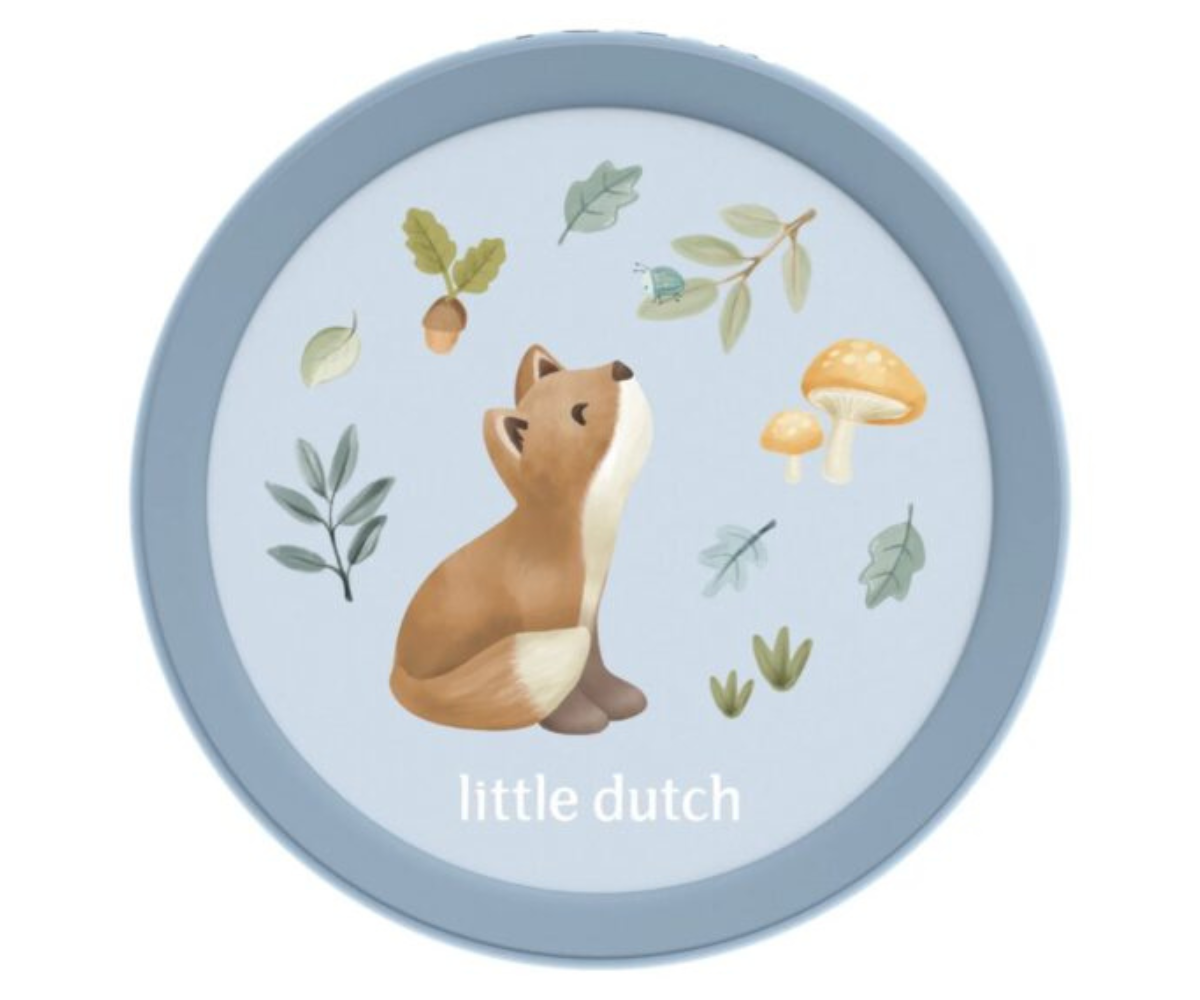 Kompaktne BPA-vaba toidutops Little Dutchilt, sobilik puuviljade ja snäkkide jaoks.