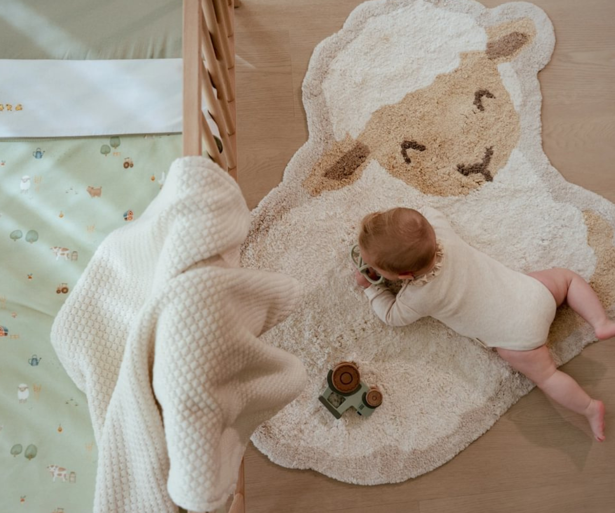 Pehme orgaanilisest puuvillast lambavaip Little Dutch