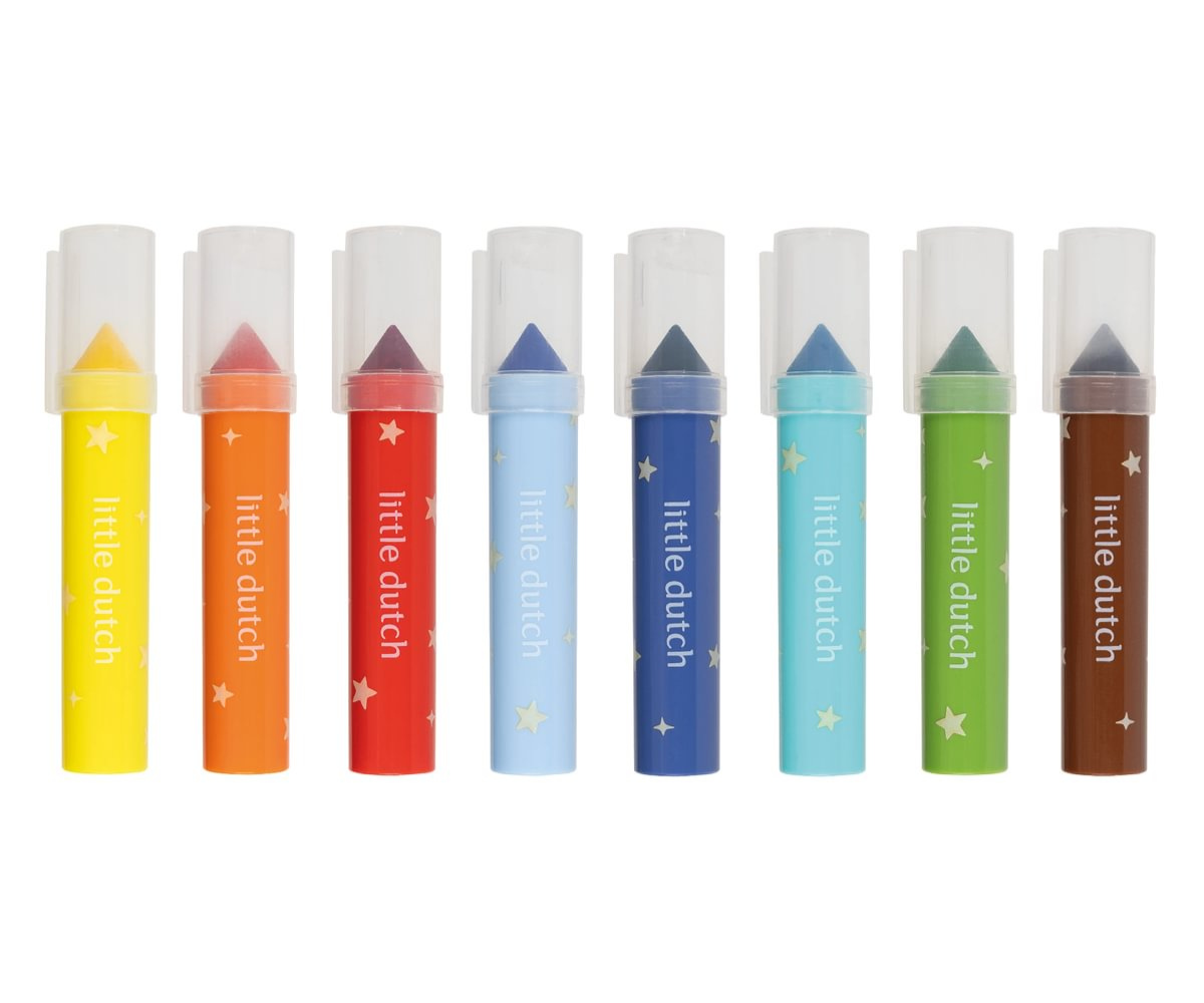 Little Dutch Jim & Friends vildikate komplekt pastelsetes toonides.