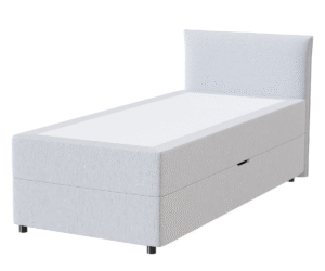 Voodi teismelisele Blue STORAGE kušett panipaigaga ja peatsiotsaga